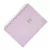 Cuaderno Con Espiral A5 16x21 Cm Tapa Pastel 96 Hjs RAYADAS - comprar online