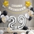 Imagen de Globos De Numero 0 Al 9 Color Plateado Premium 80cm 32 Pulg