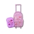 Set Mochila Con Carro Escolar Talbot + Cartuchera Canopla 3d - tienda online