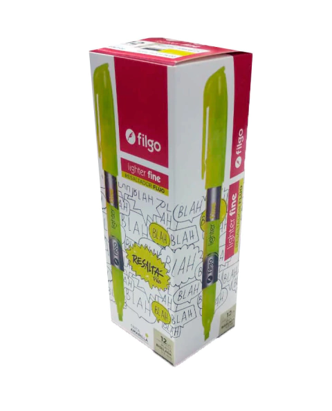 Resaltadores Filgo Lighter Fine Colores Flúo - tienda online