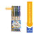 Lapicera Boligrafo Birome Gel Metalizado En Colores Pack X5U