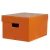 CAJA ARCHIVO PLASTICO PLANA 804 CON TAPA AMERICANA 45x35x25 cm - Pack x10 en internet