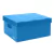 CAJA ARCHIVO PLASTICO PLANA 804 CON TAPA AMERICANA 45x35x25 cm - Pack x10 - tienda online