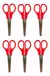 TIJERA ESCOLAR 13,5 CM PUNTA REDONDA PIZZINI - comprar online