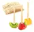 Pinchos Picada Madera Bambu Catering Mini Tenedor X100 Unidades