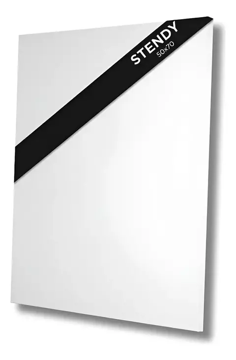 Bastidor Entelado Stendy 50x70 Cm Color Blanco X1 Unidad