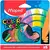 Tiza De Suelo Maped Grande Color Peps X6 Colores Para Acera