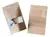 Imagen de Bolsa Doypack Stendy Zipper Kraft Marron Con Ventana Y Cierre Hermetico 20x30cm