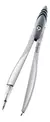 Compas Metálico Escolar Maped Study Para Minas 2mm Flow Pack