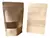 Bolsa Doypack Stendy Zipper Kraft Marron Con Ventana Y Cierre Hermetico 20x30cm - HB Integral - Todo en un solo lugar!