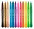 Crayones De Cera Retractil Maped Twist X12 Uni Colores Arte - HB Integral - Todo en un solo lugar!