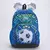 Mochila Escolar Filgo Air 18 Pulgadas Futbol Color Azul - comprar online