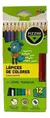 LÁPICES PIZZINI TRIANGULARES POR 12 COLORES - comprar online