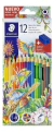 Lapices De Colores Staedtler X 12 Largos + Sacapuntas - STAEDTLER