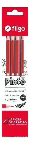 Lápiz grafito de resina FILGO PINTO HB / Flow pack