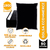 SOBRES BOLSAS E-COMMERCE C/ADHESIVO 32x45 90 MIC. NEGRO x100 STENDY
