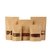 BOLSAS DOYPACK KRAFT CON VENTANA 16X24 cm STENDY - comprar online