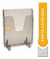 Imagen de ORGANIZADOR EXPOSITOR PLASTICO ACRIMET 863 PORTA FOLLETOS SIMPLE VERTICAL