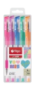 Bolígrafo Lapicera Filgo Roller Gel Pop Glitter Brillos X5 Unidades