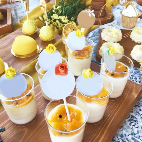 Vaso Cónico Plástico Duro Cristal 300cc Bebidas Postre