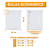 BOLSA SOBRES ECOMMERCE C/ADHESIVO STENDY BLANCO 20x30 x100U - HB Integral - Todo en un solo lugar!