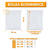 BOLSA SOBRES ECOMMERCE C/ADHESIVO BLANCO 50x70 x100 - comprar online