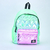 Mochila Filgo Keiway Aesthetic Matelaseada 17'' Color Pastel