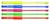 Lapicera Boligrafo Birome Gel Neón En Colores Surtidos Pack X5U - comprar online