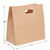 Bolsa Riñon Kraft 26x33x12.5 Fuelle Cuadrado - comprar online