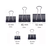 Broche Sujetador Aprieta papel Clips - 41mm. - comprar online