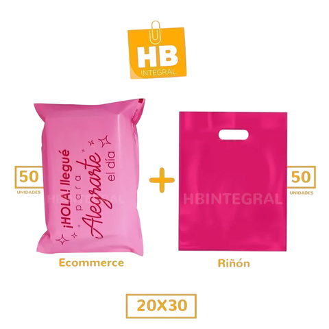 BOLSA RIÑÓN REGALO + ECOMMERCE 20X30 ENVÍOS PACK X100U STENDY - comprar online