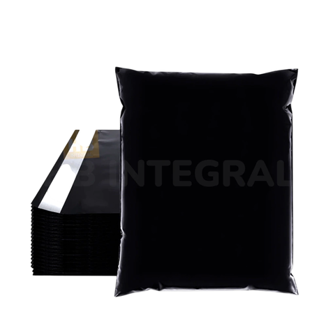 SOBRES BOLSAS E-COMMERCE C/ADHESIVO 17x30 90 MIC. NEGRO x100 STENDY - comprar online