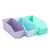 CAJA PLASTICO MULTIUSO REPUESTERA PLANA #853 N°3 30x15x11cm - COLORES PASTELES - HB Integral - Todo en un solo lugar!