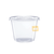 POTE DE PLASTICO CON TAPA DESCARTABLE STENDY APTO FREEZER Y MICROONDAS - 250CC - 1/4 - comprar online