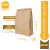 BOLSAS PARA DELIVERY FONDO CUADRADO STENDY - 26X12X8 - KRAFT MARRÓN N1 - tienda online