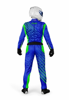Macacão de Kart MP70 Azul e Verde na internet
