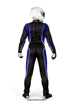 Macacão de Kart MP10 Azul - comprar online