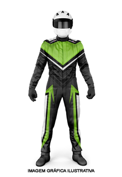 Macacão de Kart MV10 Verde