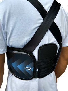 Protetor de Costela com Protetor de Coluna. - PC2 Azul - comprar online