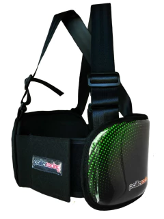 Protetor de Costelas e Coluna para Kart PC3 Verde