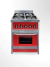 COCINA TST CHIARA 60 ROJA - comprar online