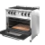 COCINA MORELLI FORZA 900 VIDRIO - MIS PARRILLAS | Tienda Online