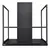 Campana de pared Maraldi Nebula Black 90 cm