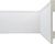 Rodapé 20CM Branco c/ Friso (Poliestireno) - BARRA 2,20m