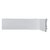 Rodapé 10CM Branco Liso (Poliestireno) - BARRA 2,20m