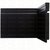 Rodapé 15CM BLACK c/ Friso (Poliestireno) - BARRA 2,20m