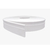 Rodapé 07CM EVA Branco c/ Friso - ROLO 05m