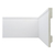 Rodapé 15CM Branco c/ Friso (Poliestireno) - BARRA 2,20m - comprar online