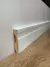 Rodapé MDF 07CM Supreme Branco - 1 friso (07cm x 15mm x 2,16m)
