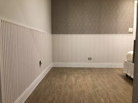 Ripado Branco Slim - PS - 12cm x 1,2cm x 2,80m